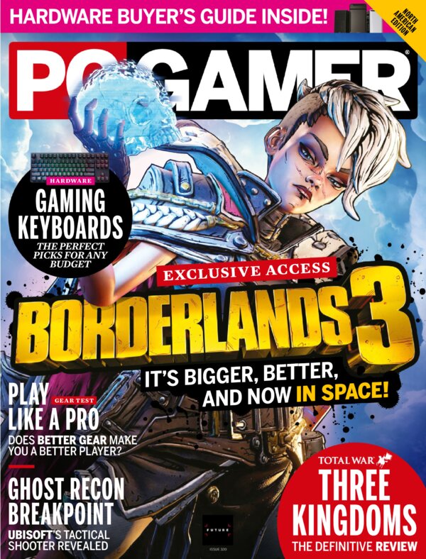 PC Gamer US   Issue 320 (August 2019) cover